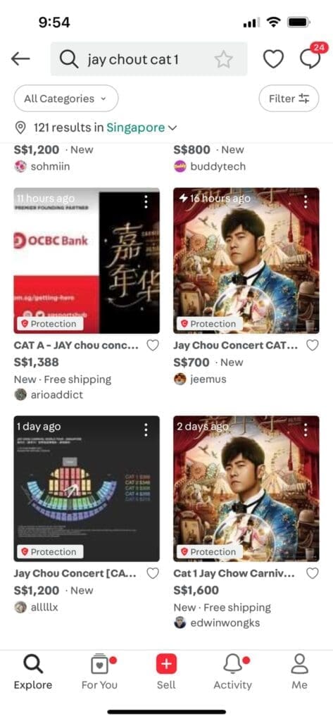 jay chou concert ticket cat 1234