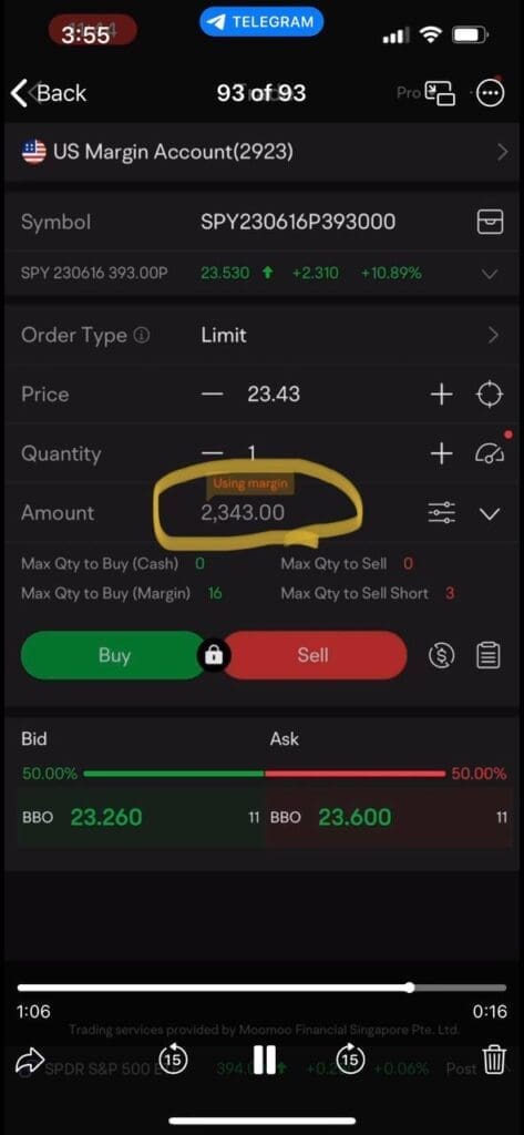 Options Hedge Strategies demo moomoo1